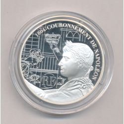 1,5 Euro 2004 - Bicentenaire couronnement Napoléon 1er - argent Belle Epreuve