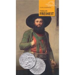 Autriche - 5 Euro 2009 - Tiroler Freiheit