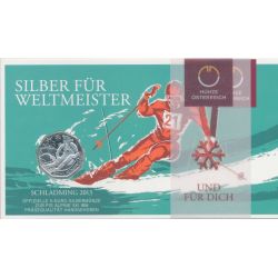 Autriche - 5 Euro 2013 - ski alpin