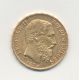 Belgique - 20 Lire Or - Leopold II - millésime suivant stock - TTB