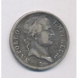 Napoléon empereur - 1 Franc - 1812 H La rochelle - TB+