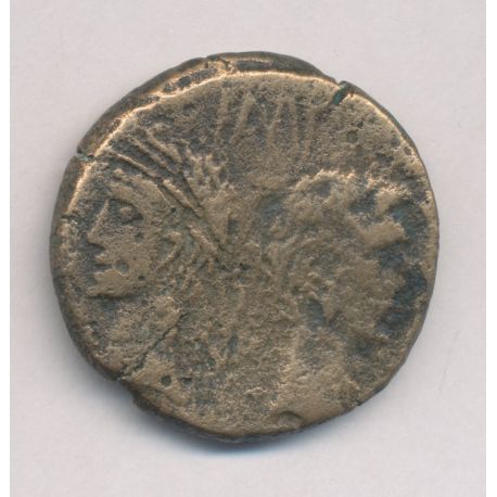 Auguste et agrippa - Dupondius de Nimes - bronze - B/TB