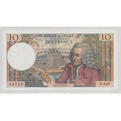 10 Francs Voltaire - 6.12.1973 - D.948 - SUP