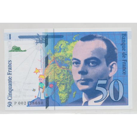 50 Francs St Éxupéry - 1999 - P - NEUF