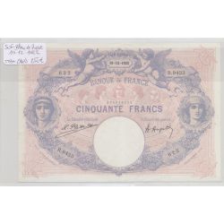 50 Francs Bleu et rose - 19.12.1922 - TTB+