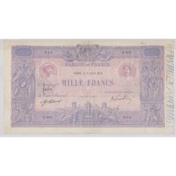 1000 Francs bleu et Rose - 1.04.1915 - TB+