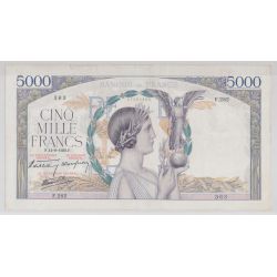 5000 Francs Victoire - 14.09.1939 - TTB