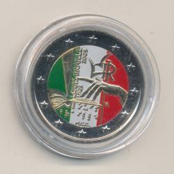 2 Euro couleur - Italie 2009 - 200e anniversaire de la naissance de Louis Braille