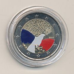 2 Euro couleur -  France 2015 - Paix en Europe