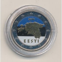 2 Euro couleur - Estonie 2011