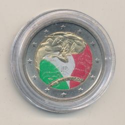 2 Euro couleur -  Italie 2008 - 60e anniv. déclaration universelle droits de l'homme