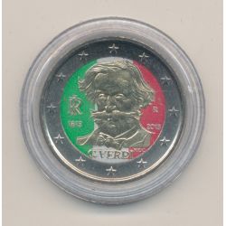 2 Euro couleur - Italie 2013 - Verdi