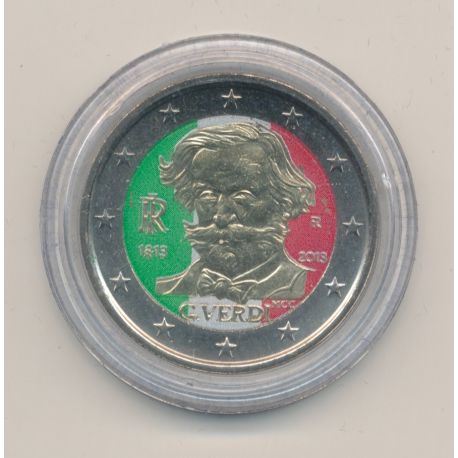 2 Euro couleur - Italie 2013 - Verdi