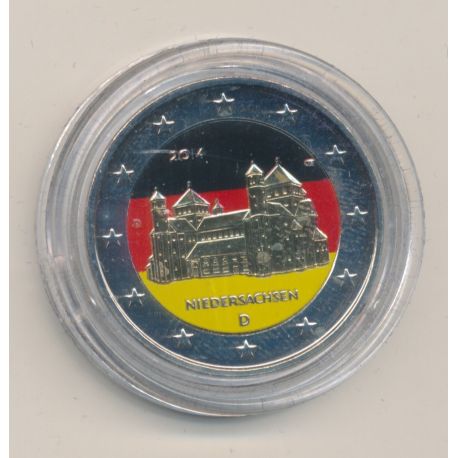  2 Euro couleur couleur - Allemagne 2014 - Niedersachsen