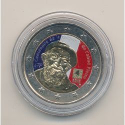 2 Euro couleur - France 2012 - Abbé pierre