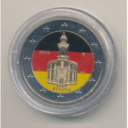  2 Euro couleur - Allemagne 2015 - Hessen