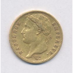 Napoléon empereur - 20 Francs Or - 1813 Utrecht - TTB