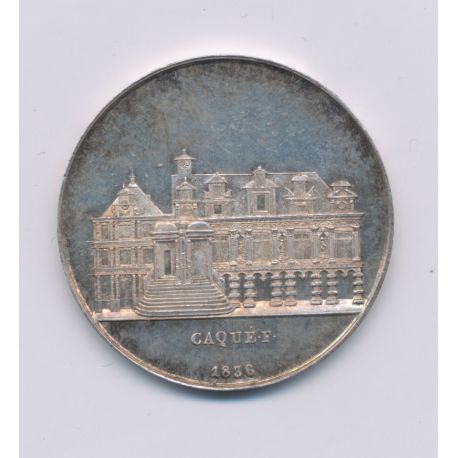 Jeton - Conseil municipal - la Rochelle - 1836 - argent - 29mm - TTB+ 