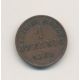 Allemagne - Hesse Darmstadt - 1 pfennig - 1869