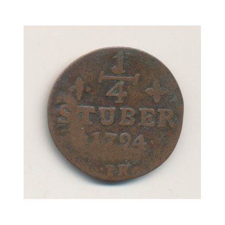 Allemagne - Julich Berg - 1/4 Stuber - 1794