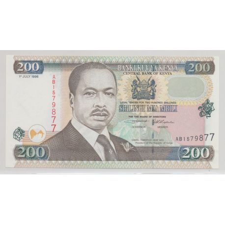 Kenya - 200 Shillings 1996 - Neuf