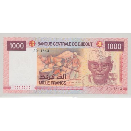 Djibouti - 1000 Francs - ND 2005 - Neuf