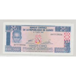 Guinée - 25 Francs - 1960 - Neuf