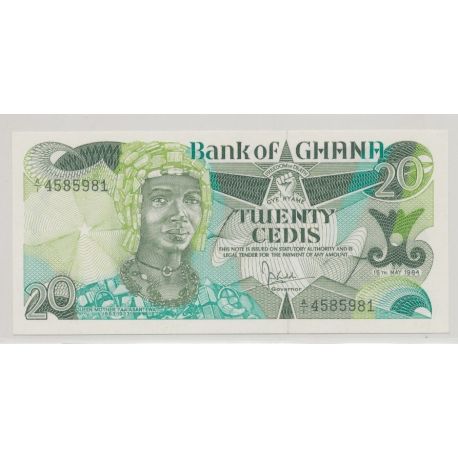 Ghana - 20 cedis - 15.05.1984 - NEUF