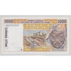 Afrique de l'ouest - 1000 Francs - K Sénégal - NEUF