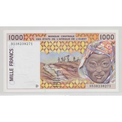 Afrique de l'ouest - 1000 Francs - D - Mali - NEUF