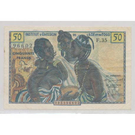 Afrique Occidentale et Togo - 50 Francs - ND 1956 - TTB