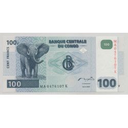 Congo - 100 Francs - 4.01.2000 - Neuf