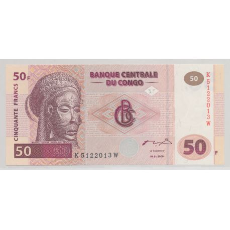 Congo - 50 Francs - 4.01.2000 - Neuf