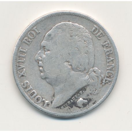 Louis XVIII - 2 Francs - 1817 A Paris - B/TB