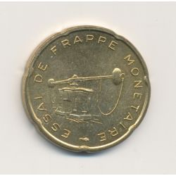 Essai de frappe Pessac - Module 20 Centimes Euro - SPL