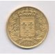 Louis XVIII - 20 Francs Or - 1824 W Lille - TTB+