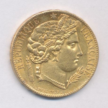Cérès - 20 Francs Or - 1849 A Paris - TTB+