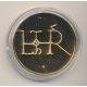 Médaille - Lothaire - Collection Rois de France - vermeil 