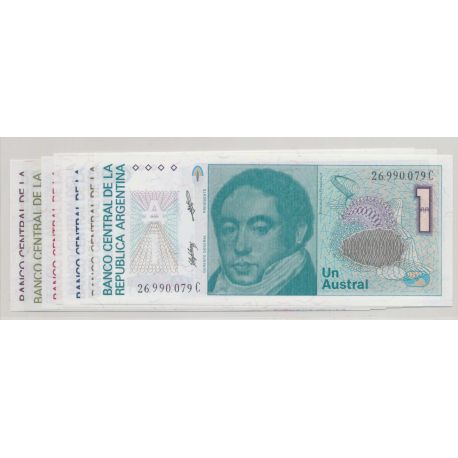 Argentine - Série de 7 Billets