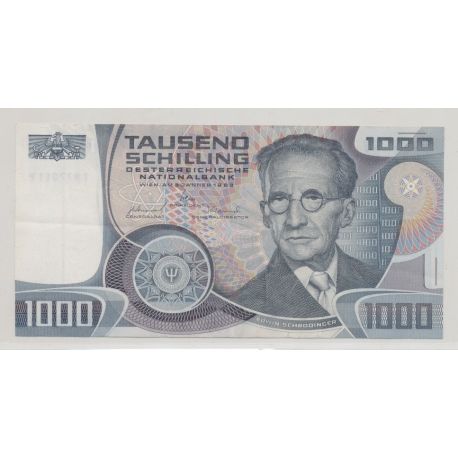 Autriche - 1000 Shilling 1983 - TTB+