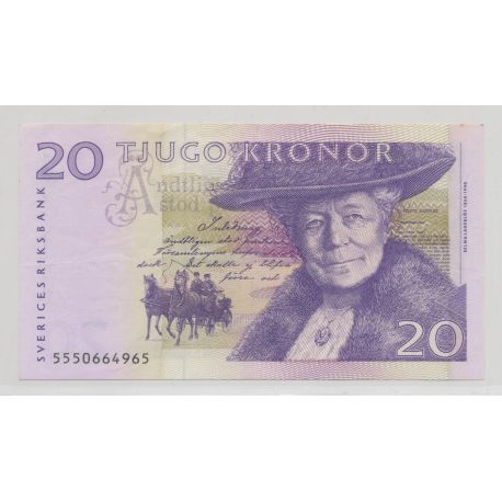 Suède - 20 Kronor - TTB