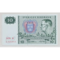 Suède - 10 Kronor 1976 B - Neuf