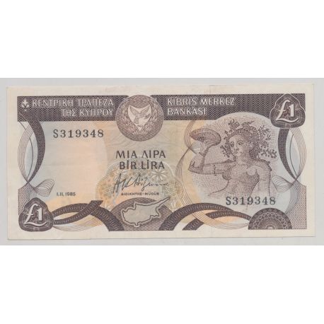 Chypre - 1 Pound - 1.11.1985 - TTB