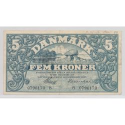 Danemark - 5 Kroner - 1933 B - TTB