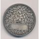 Médaille - Thème Sport - bronze argenté - 42mm - inscription sur la tranche
