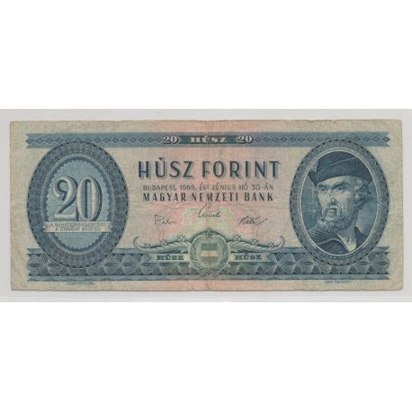 Hongrie - 20 Forint 1969 - TB