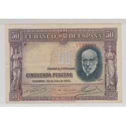 Espagne - 50 Pesetas 1935 - TTB