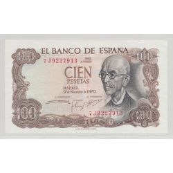 Espagne - 100 Pesetas 1970 - SUP