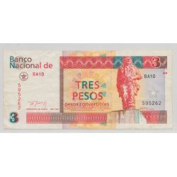 Cuba - 3 Pesos 1994 - TTB