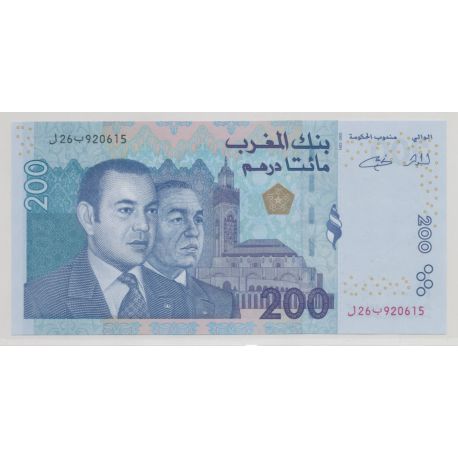 Maroc - 200 Dirhams 2002 - Neuf
